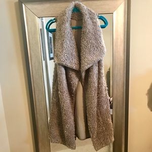 Altar’d State Drape Front Wubby Vest